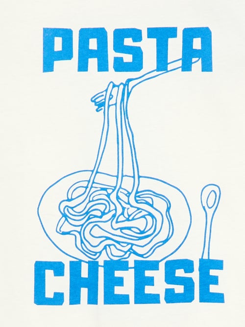 T-shirt stampata con messaggio - Kiabi