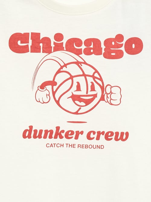 T-shirt stampata con messaggio - Kiabi