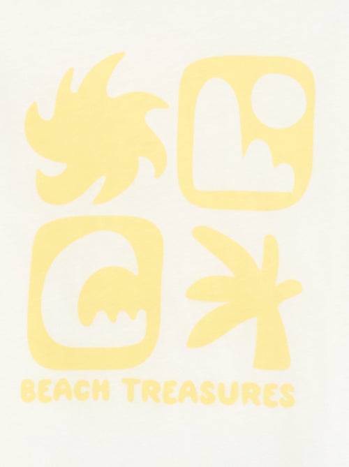 T-shirt stampata con messaggio - Kiabi