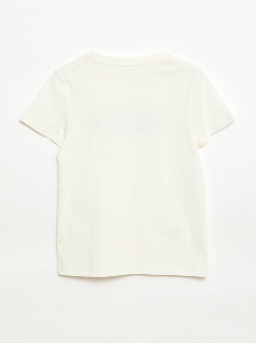 T-shirt stampata con messaggio - Kiabi