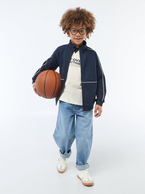 T-shirt stampata con messaggio - Kiabi