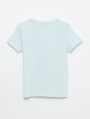 T-shirt stampata con messaggio