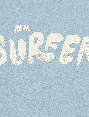 T-shirt stampata con messaggio