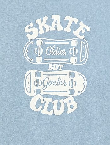 T-shirt stampata con messaggio