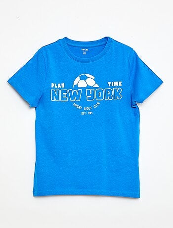 T-shirt stampata con messaggio