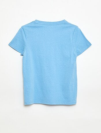 T-shirt stampata con messaggio