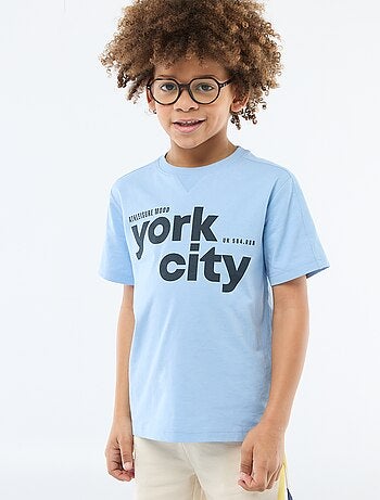 T-shirt stampata con messaggio