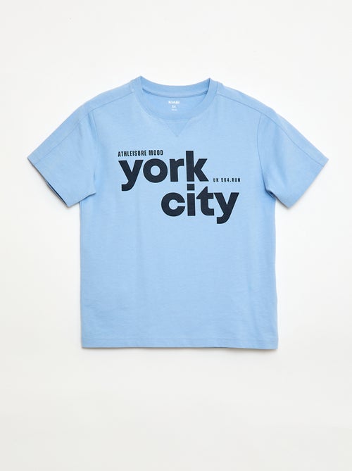 T-shirt stampata con messaggio - Kiabi