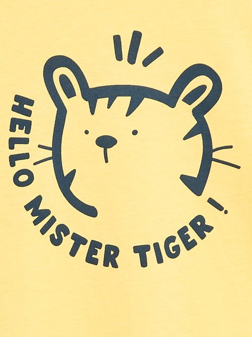 T-shirt stampata con messaggio - Kiabi