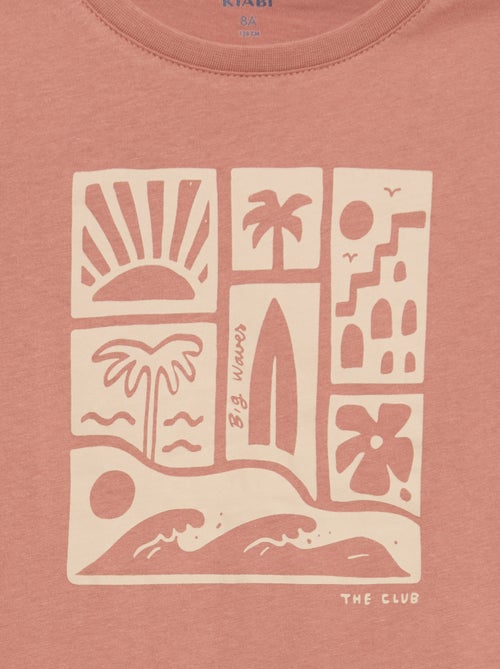 T-shirt stampata con messaggio - Kiabi