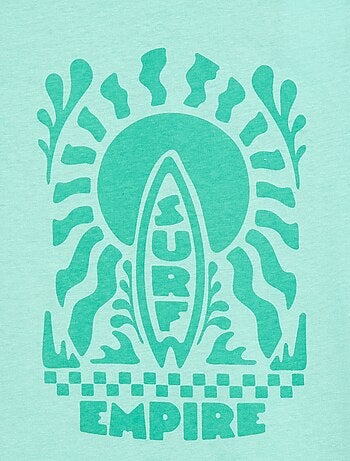 T-shirt stampata con messaggio