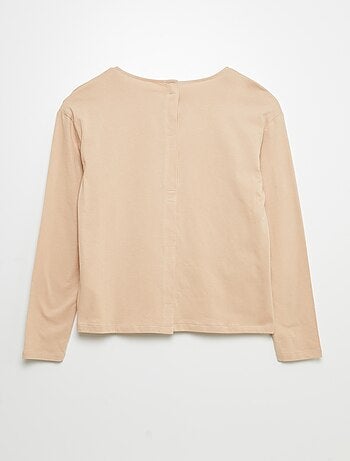 T-shirt stampata con scritta - So Easy