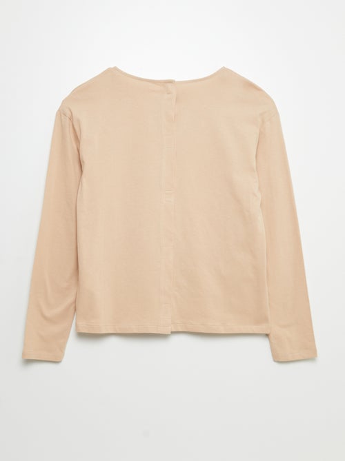 T-shirt stampata con scritta - So Easy - Kiabi