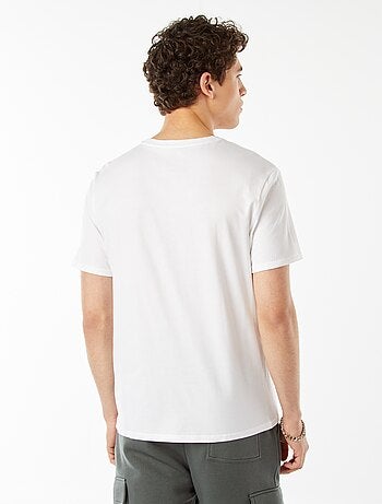 T-shirt stampata con scritta