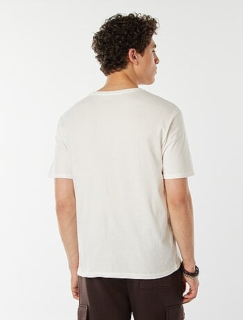 T-shirt stampata con scritta
