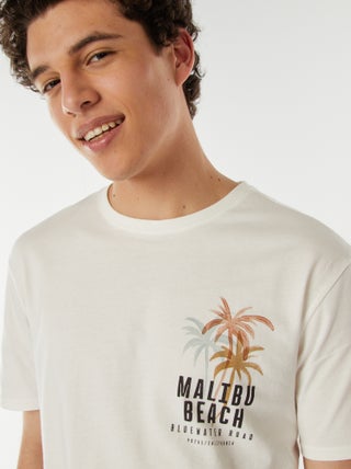 T-shirt stampata con scritta