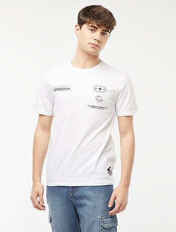T-shirt stampata con scritta