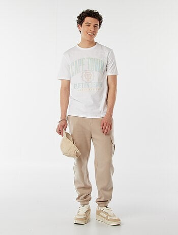 T-shirt stampata con scritta