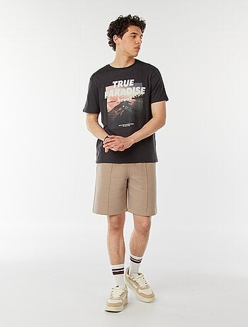 T-shirt stampata con scritta