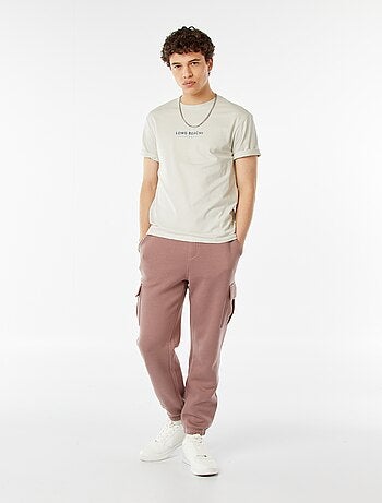 T-shirt stampata con scritta