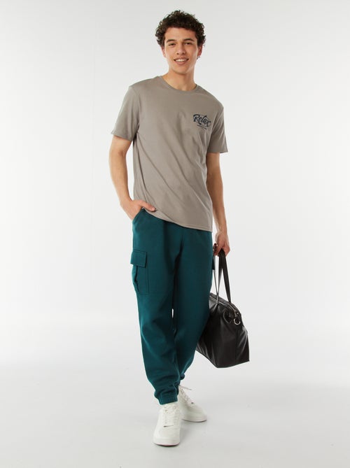 T-shirt stampata con scritta - Kiabi