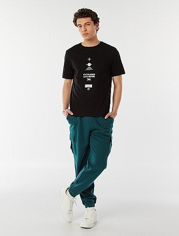 T-shirt stampata con scritta