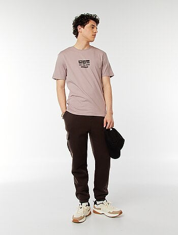T-shirt stampata con scritta