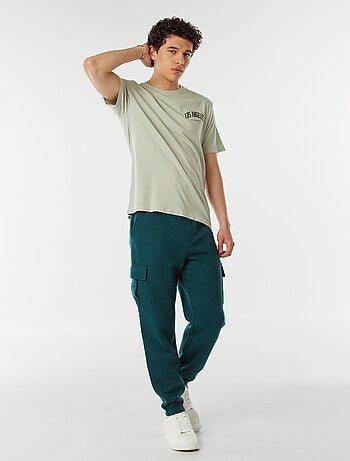 T-shirt stampata con scritta