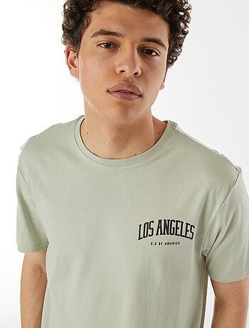 T-shirt stampata con scritta