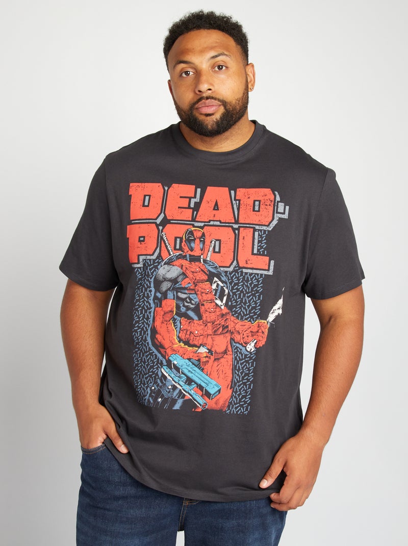 T-shirt stampata 'Deadpool' ' Marvel' GRIGIO - Kiabi