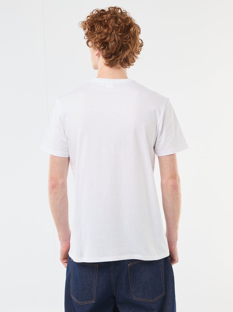 T-shirt stampata 'dragon ball' in cotone Bianco - Kiabi