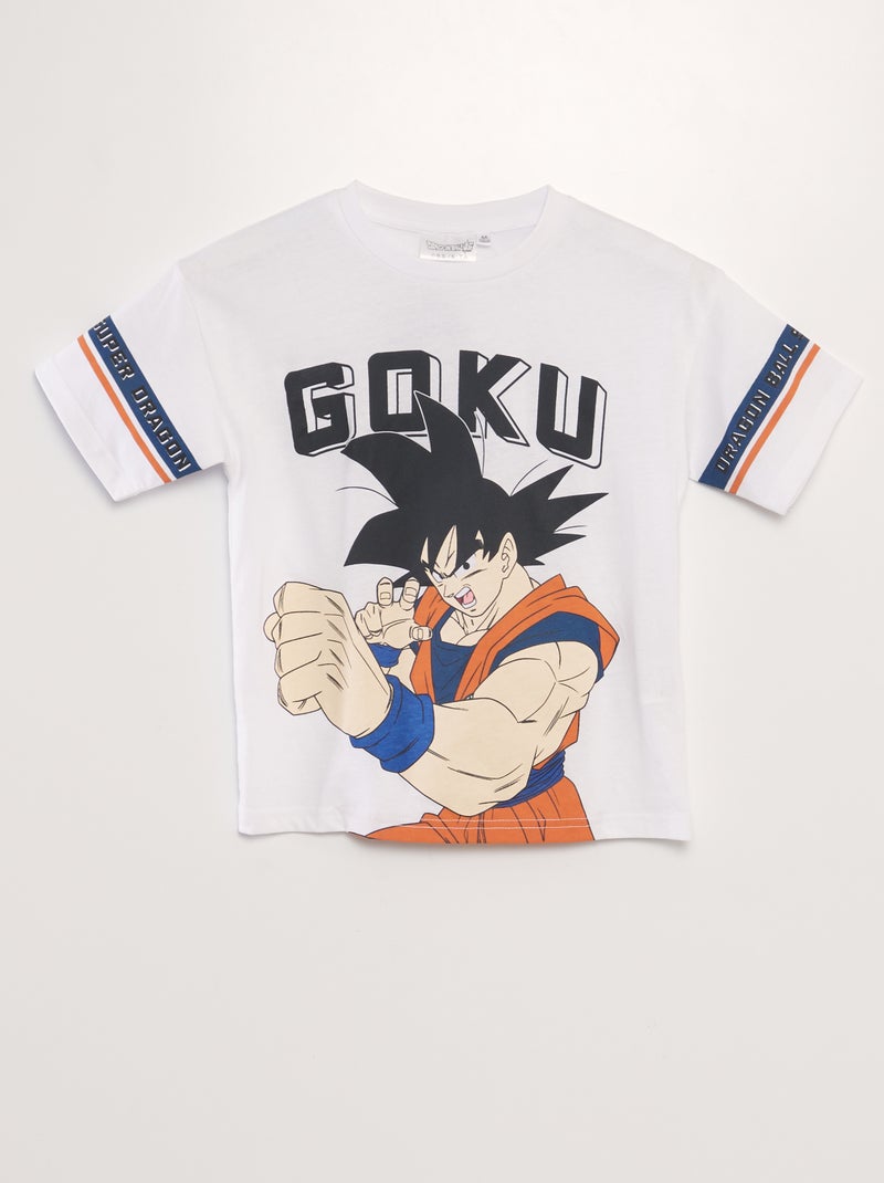 T-shirt stampata 'Dragon Ball Z' bianco - Kiabi