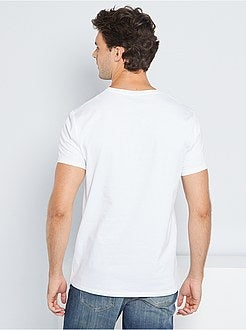 Uomini alti più di 190cm - T-shirt stampata eco-sostenibile +190 cm - Kiabi