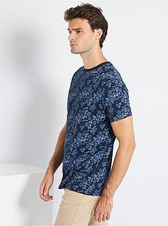 Uomini alti più di 190cm - T-shirt stampata eco-sostenibile +190 cm - Kiabi