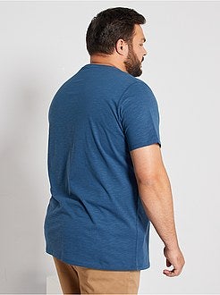 Taglie forti Uomo - T-shirt stampata eco-sostenibile - Kiabi