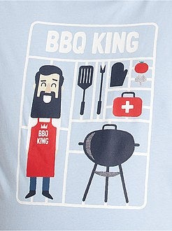 Taglie forti Uomo - T-shirt stampata eco-sostenibile - Kiabi