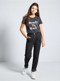 Ragazza 10-18 anni - T-shirt stampata 'eco-sostenibile' - Kiabi