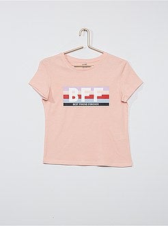 Ragazza 10-18 anni - T-shirt stampata 'eco-sostenibile' - Kiabi