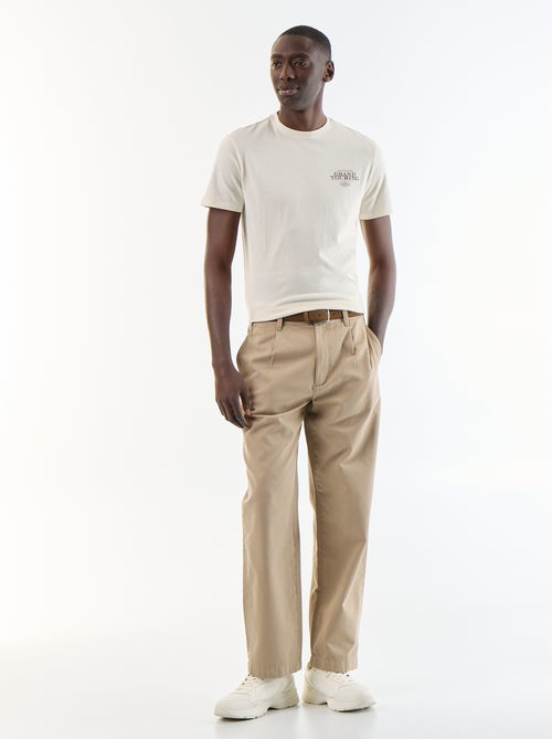 T-shirt stampata fantasia a maniche corte - Kiabi