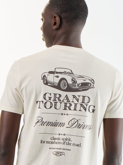 T-shirt stampata fantasia a maniche corte - Kiabi