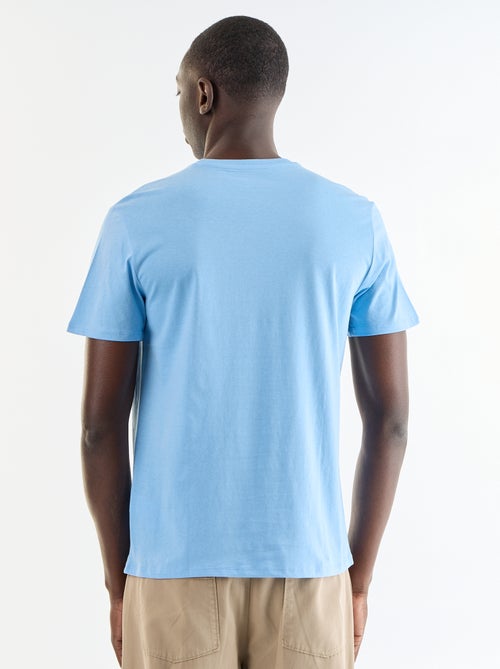 T-shirt stampata fantasia a maniche corte - Kiabi T-shirt stampata fantasia a maniche corte - Kiabi