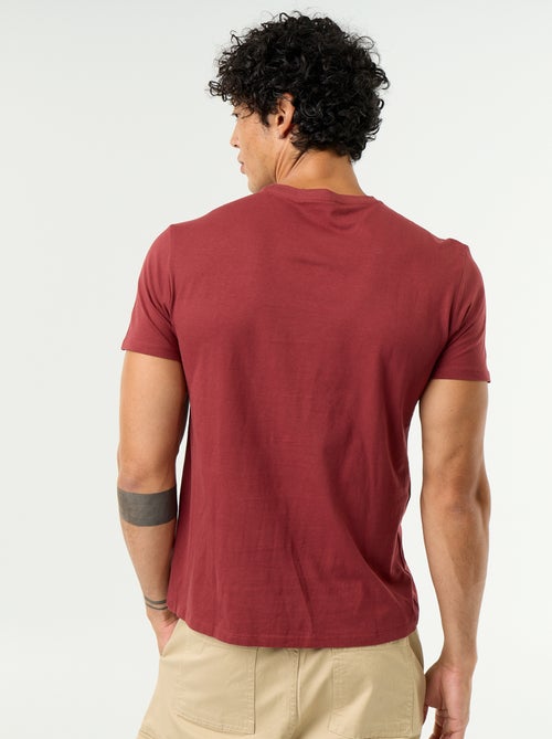 T-shirt stampata fantasia a maniche corte - Kiabi