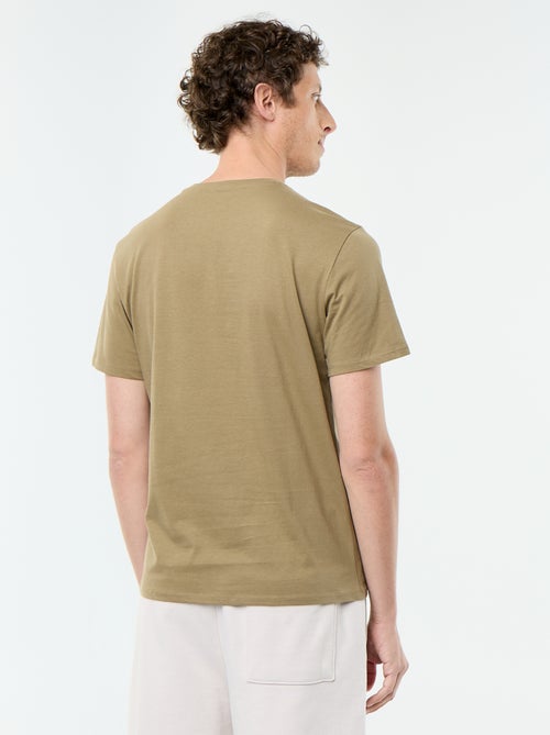 T-shirt stampata fantasia a maniche corte - Kiabi