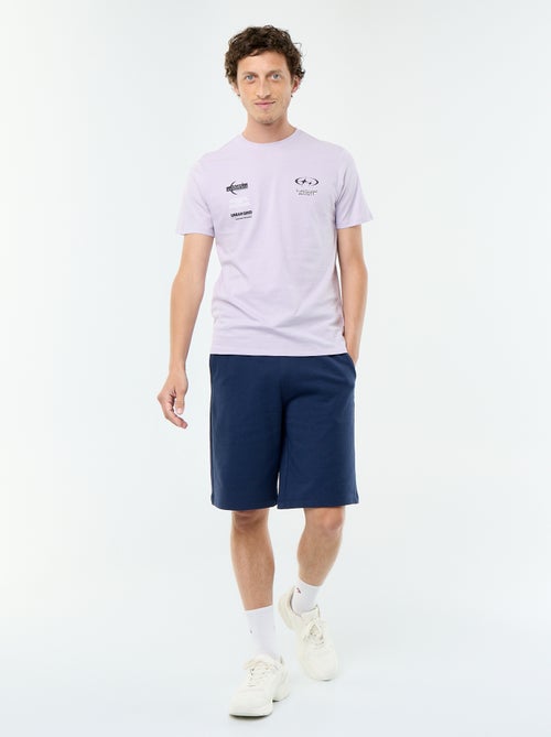 T-shirt stampata fantasia a maniche corte - Kiabi