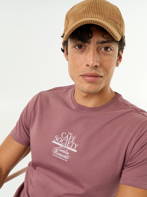 T-shirt stampata fantasia a maniche corte - Kiabi