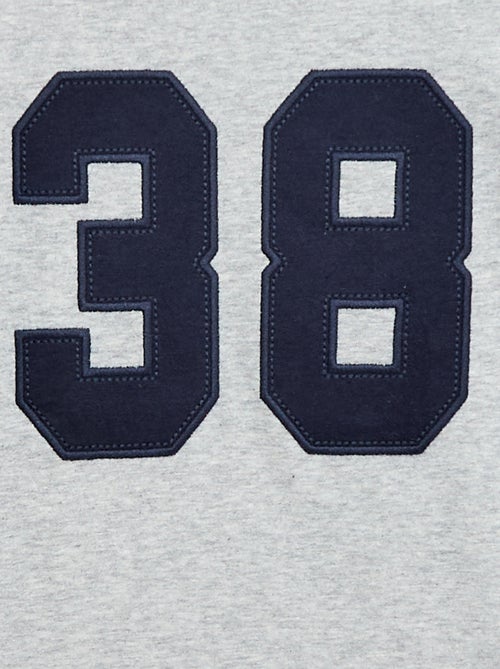 T-shirt stampata fantasia a maniche lunghe - Kiabi