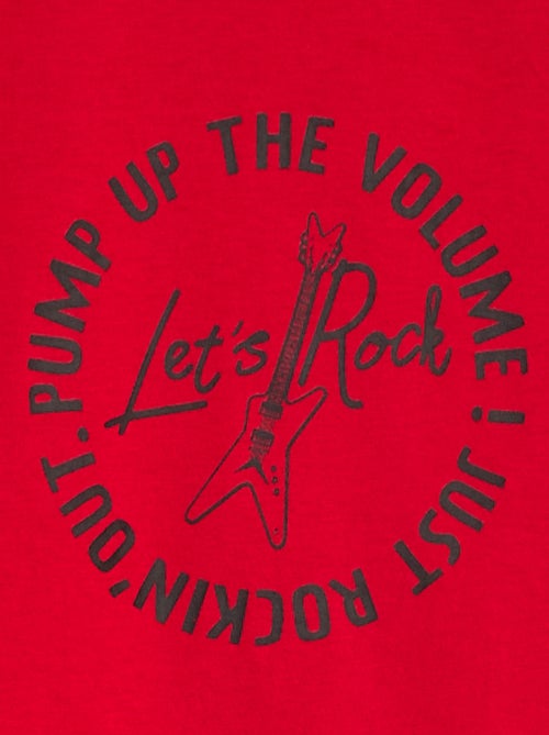 T-shirt stampata fantasia a maniche lunghe - Kiabi