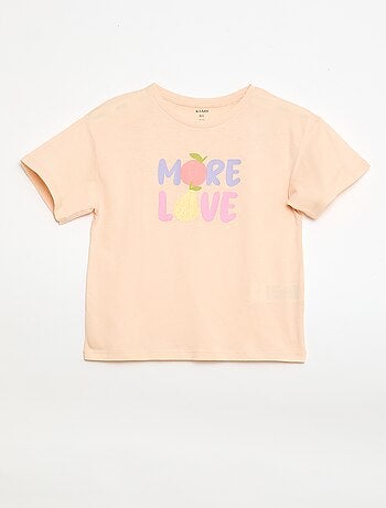 T-shirt stampata fantasia