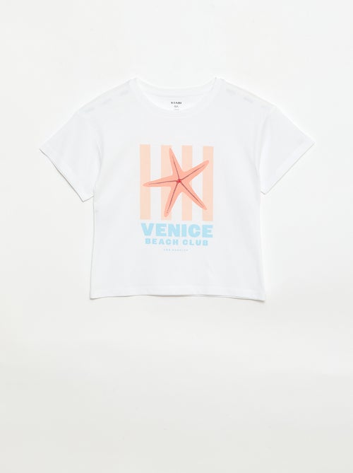 T-shirt stampata fantasia - Kiabi