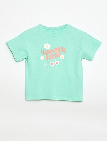 T-shirt stampata fantasia